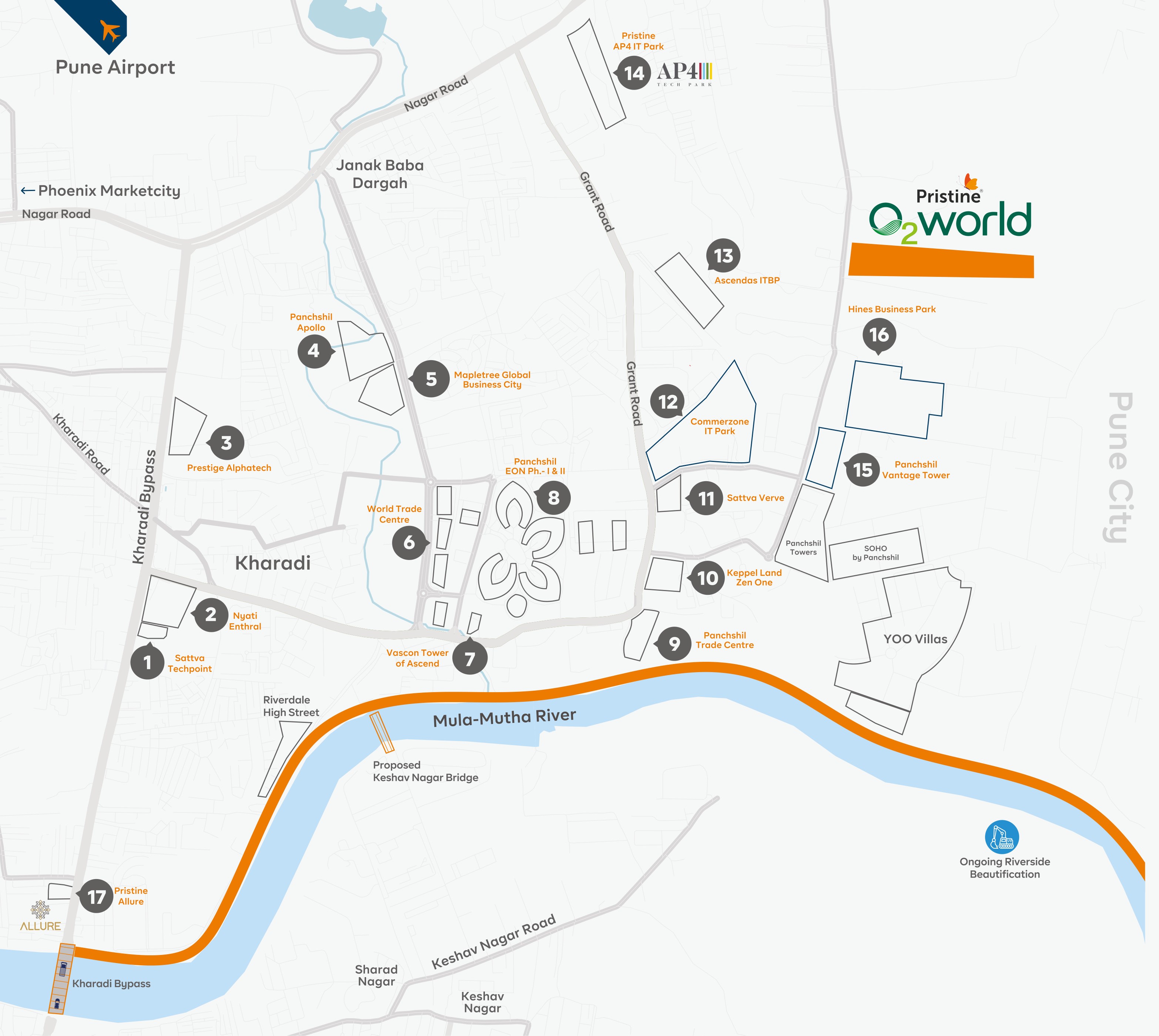 Map of the Location